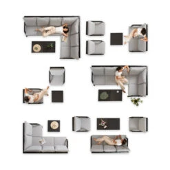 Kunststof Loungeset Hoekbank -Meubelverkoop hartman ibiza kunststof loungeset hoekbank s 02 1