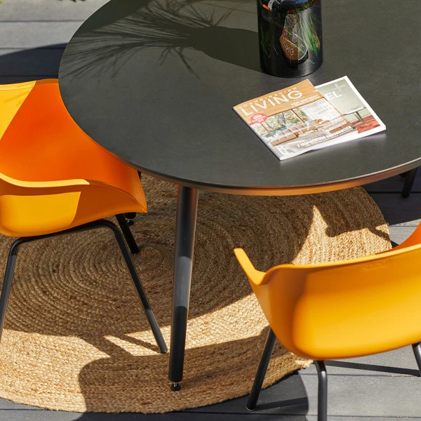 Ronde Tuintafel HPL 4 Ronde Tuintafel HPL - Afbeelding 2