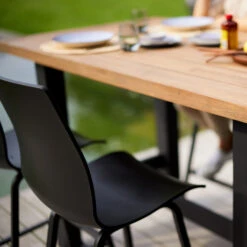 Barstoel Voor Buiten -Meubelverkoop hartman sophie wave barkruk buiten zwart 05 1