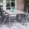 Aluminium Tuintafel Houtlook -Meubelverkoop hartman tanger aluminium tuintafel houtlook 01