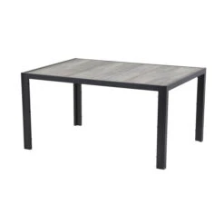 Aluminium Tuintafel Houtlook -Meubelverkoop hartman tanger aluminium tuintafel houtlook 03