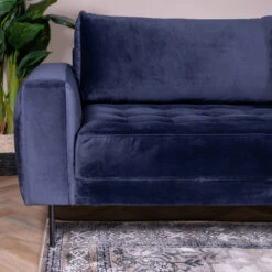 Hoekbank Fluweel 13 Hoekbank Fluweel -Meubelverkoop hoekbank blauw fluweel hoek rechts bodio dax 02 2