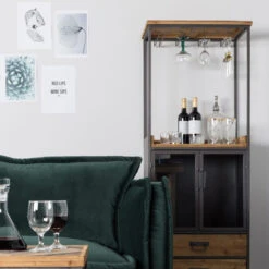 Hoog Wijnkabinet -Meubelverkoop hoog wijnkabinet damian lumz home 08