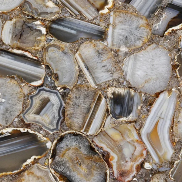 Agaat Tafeltje Met Goud 5 Agaat Tafeltje Met Goud - Afbeelding 3