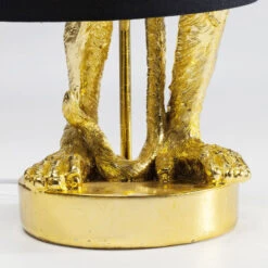 Aaplamp Goud Met Zwart 16 Aaplamp Goud Met Zwart -Meubelverkoop kare design animal aaplamp goudkleurig 61961 004