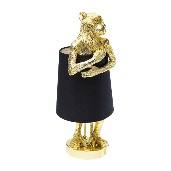 Aaplamp Goud Met Zwart 9 Aaplamp Goud Met Zwart - Afbeelding 7