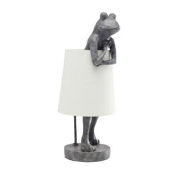 Kikkerfiguur Tafellamp Grijs -Meubelverkoop kare design animal kikkerfiguur bureaulamp 61600 004