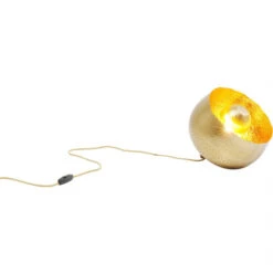 Messing Tafellamp Gehamerd -Meubelverkoop kare design apollon messing tafellamp gehamerd 02 1