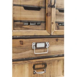 Ladekast Industrieel -Meubelverkoop kare design art factory industriele wandkast met metaal 04