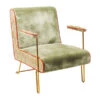 Design Fauteuil Messing Vintage Velvet -Meubelverkoop kare design aunt betty unieke fauteuil met patroon 01