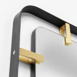 Spiegel Zwart Met Goud 165 Cm -Meubelverkoop kare design betsy spiegel zwart met goud 165 cm 03