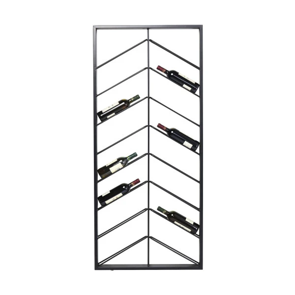 Zwart Wijnrek Van Metaal 3 Zwart Wijnrek Van Metaal