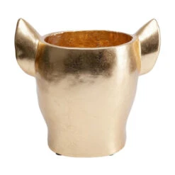 Bulldog Plantenbak Goud -Meubelverkoop kare design bulldog gold bulldog plantenbak goud 05