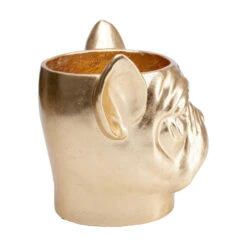 Bulldog Plantenbak Goud -Meubelverkoop kare design bulldog gold bulldog plantenbak goud 06