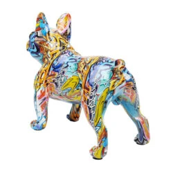Kleurrijk Bulldog Beeld -Meubelverkoop kare design bully bulldog kleurrijk bulldog beeld 05