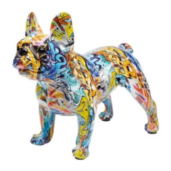 Kleurrijk Bulldog Beeld