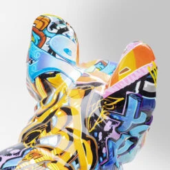 Kleurrijk Bulldog Beeld -Meubelverkoop kare design bully bulldog kleurrijk bulldog beeld 08