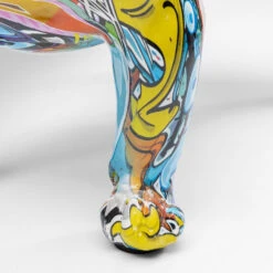 Kleurrijk Bulldog Beeld -Meubelverkoop kare design bully bulldog kleurrijk bulldog beeld 09