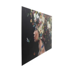 Glas Schilderij Bloemen 11 Glas Schilderij Bloemen -Meubelverkoop kare design bunch of flowers glas schilderij bloemen 03