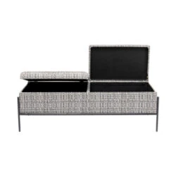 Bankje Met Opbergruimte -Meubelverkoop kare design buttons storage bankje met opbergruimte 03