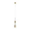 Hanglamp Goud En Glas
