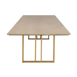 Design Eettafel Hout Met Koper -Meubelverkoop kare design cesaro design eettafel hout met koper 05