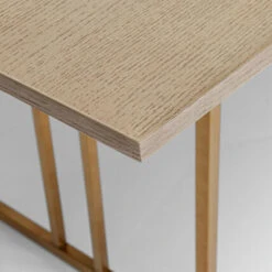 Design Eettafel Hout Met Koper -Meubelverkoop kare design cesaro design eettafel hout met koper 08