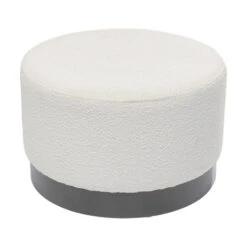 Ronde Poef Boucle
