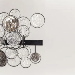 Design Hanglamp Eettafel Glas 8 Design Hanglamp Eettafel Glas -Meubelverkoop kare design clouds clear hanglamp met bruincreme glas 03