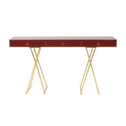 Bordeauxrode Wandtafel 13 Bordeauxrode Wandtafel -Meubelverkoop kare design disk bordeauxrode wandtafel 02