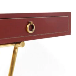 Bordeauxrode Wandtafel 17 Bordeauxrode Wandtafel -Meubelverkoop kare design disk bordeauxrode wandtafel 03