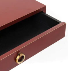 Bordeauxrode Wandtafel 16 Bordeauxrode Wandtafel -Meubelverkoop kare design disk bordeauxrode wandtafel 05