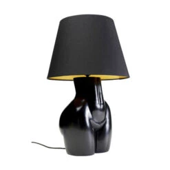 Tafellamp Vrouw -Meubelverkoop kare design donna black tafellamp vrouw zwart 03 1