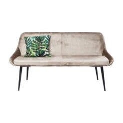 Vintage Fluwelen Bankje -Meubelverkoop kare design east side vintage fluwelen bankje 01