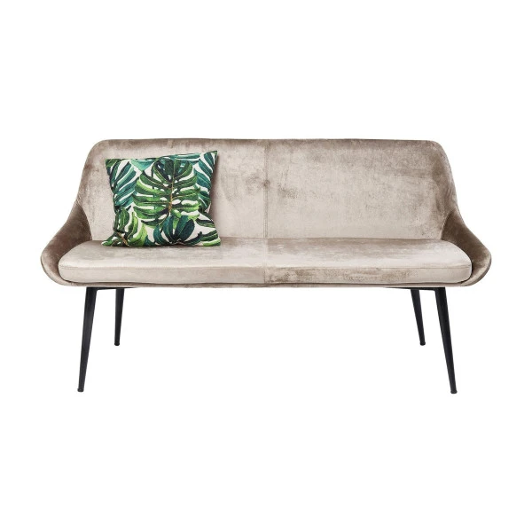 Vintage Fluwelen Bankje - Afbeelding 2