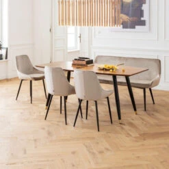 Vintage Fluwelen Bankje -Meubelverkoop kare design east side vintage fluwelen bankje 03