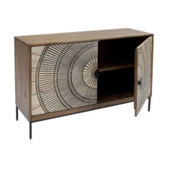 Houten Design Dressoir -Meubelverkoop kare design eye of tiger houten design dressoir 02