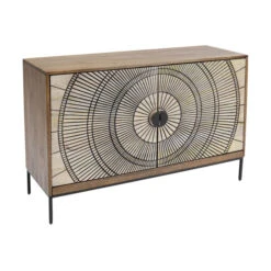 Houten Design Dressoir -Meubelverkoop kare design eye of tiger houten design dressoir 03