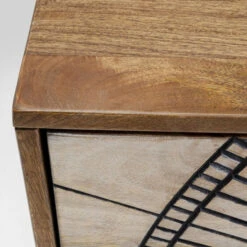 Houten Design Dressoir -Meubelverkoop kare design eye of tiger houten design dressoir 05