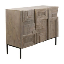 Smal Dressoir Mangohout -Meubelverkoop kare design figaro smal dressoir mangohout 03