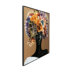 Schilderij -Meubelverkoop kare design flower hair schilderij 02