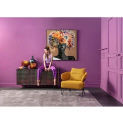 Schilderij -Meubelverkoop kare design flower hair schilderij 03