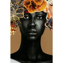 Schilderij -Meubelverkoop kare design flower hair schilderij 04