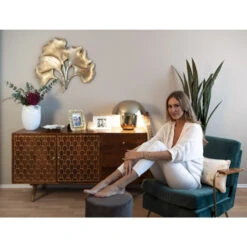 Gouden Ginkgo Bladeren -Meubelverkoop kare design ginkgo gouden ginkgo bladeren 05