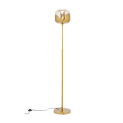 Stalamp Bol -Meubelverkoop kare design goblet stalamp bol messing 07 1