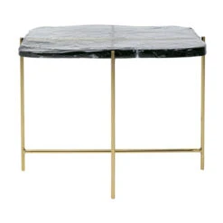 Tafeltje Met Dikke Glasplaat -Meubelverkoop kare design ice salontafel met dikke glasplaat 01