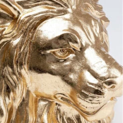 Leeuwenkop Plantenbak Goud -Meubelverkoop kare design lion gold leeuwenkop plantenbak goud 08