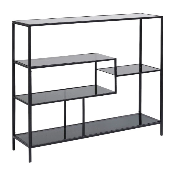 Laag Wandrek Staal Met Glas 7 Laag Wandrek Staal Met Glas - Afbeelding 5