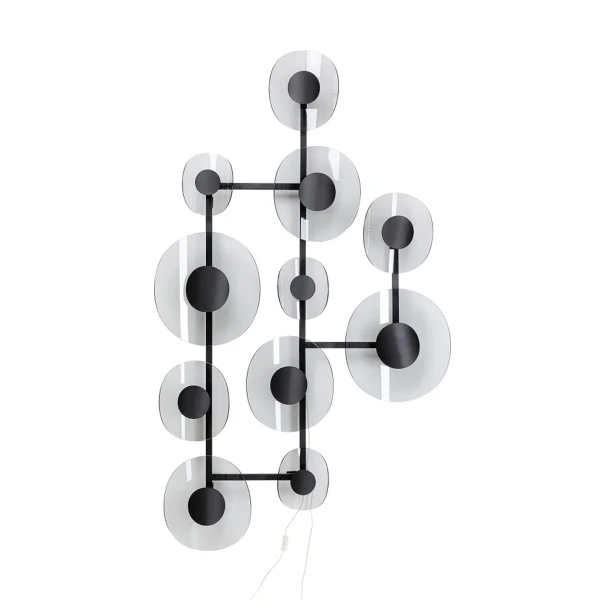 XL Wandlamp Smoke Glas 3 XL Wandlamp Smoke Glas