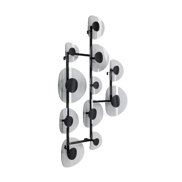 XL Wandlamp Smoke Glas 4 XL Wandlamp Smoke Glas - Afbeelding 2